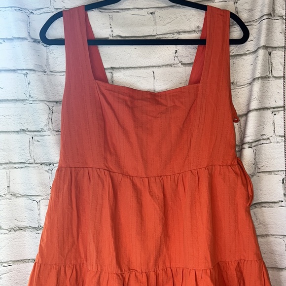 Lost + Wander Ladies Orange "Miss Marmelade" Basic Mini Dress, Size Small, NWT! - Picture 2 of 6
